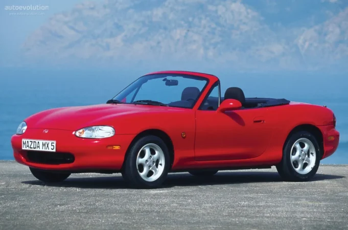 Mazda MX-5 kabriolety do 20 tysięcy