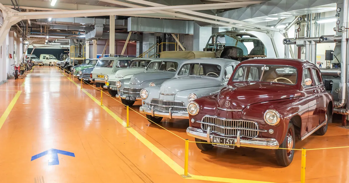 Muzeum Motoryzacji SKARB NARODU w Warszawie