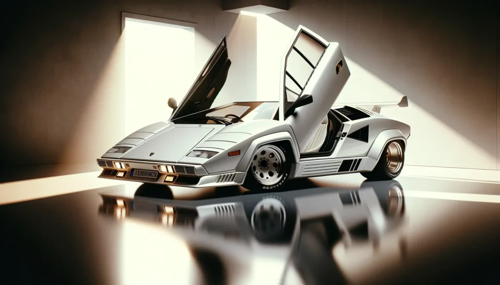 1989 Lamborghini – Kultowa Ikona z „The Wolf of Wall Street”