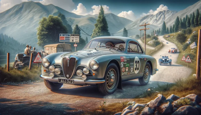 Lancia Aurelia rally