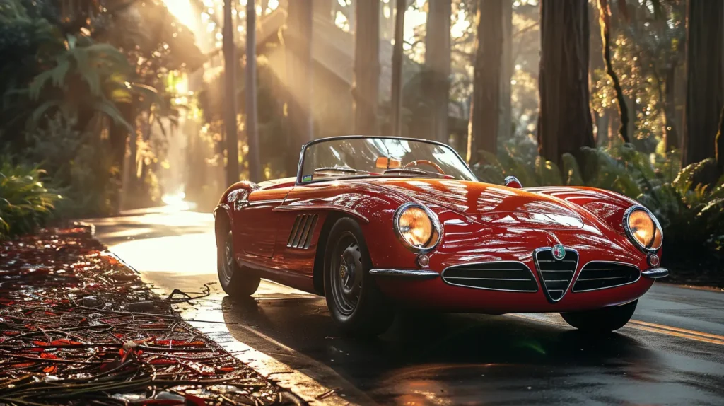 Alfa Romeo Spider - Stare samochody sportowe