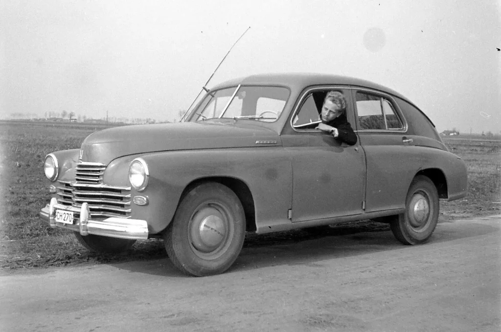 GAZ-M20 Pobieda - Stare rosyjskie samochody
