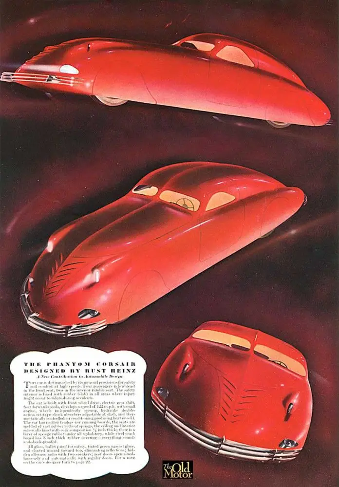 1938 Phantom Corsair illustration (Old Motor)