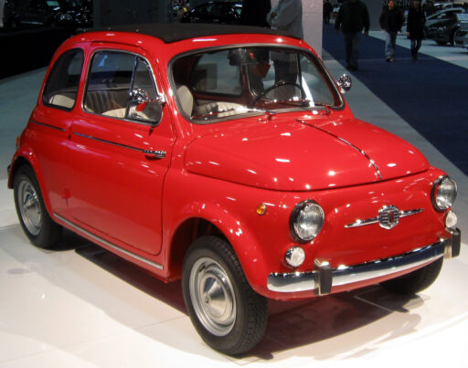 Najmniejsze samochody osobowe Fiat 500