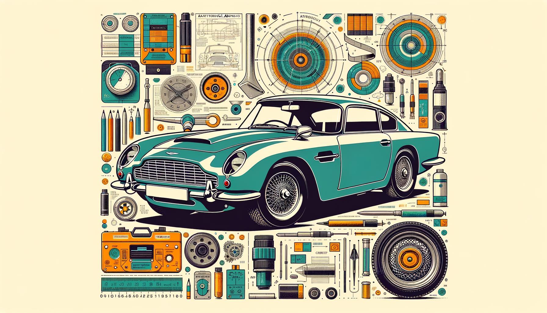 Aston Martin DB5 (1963-65r.)	Historia, Dane techniczne