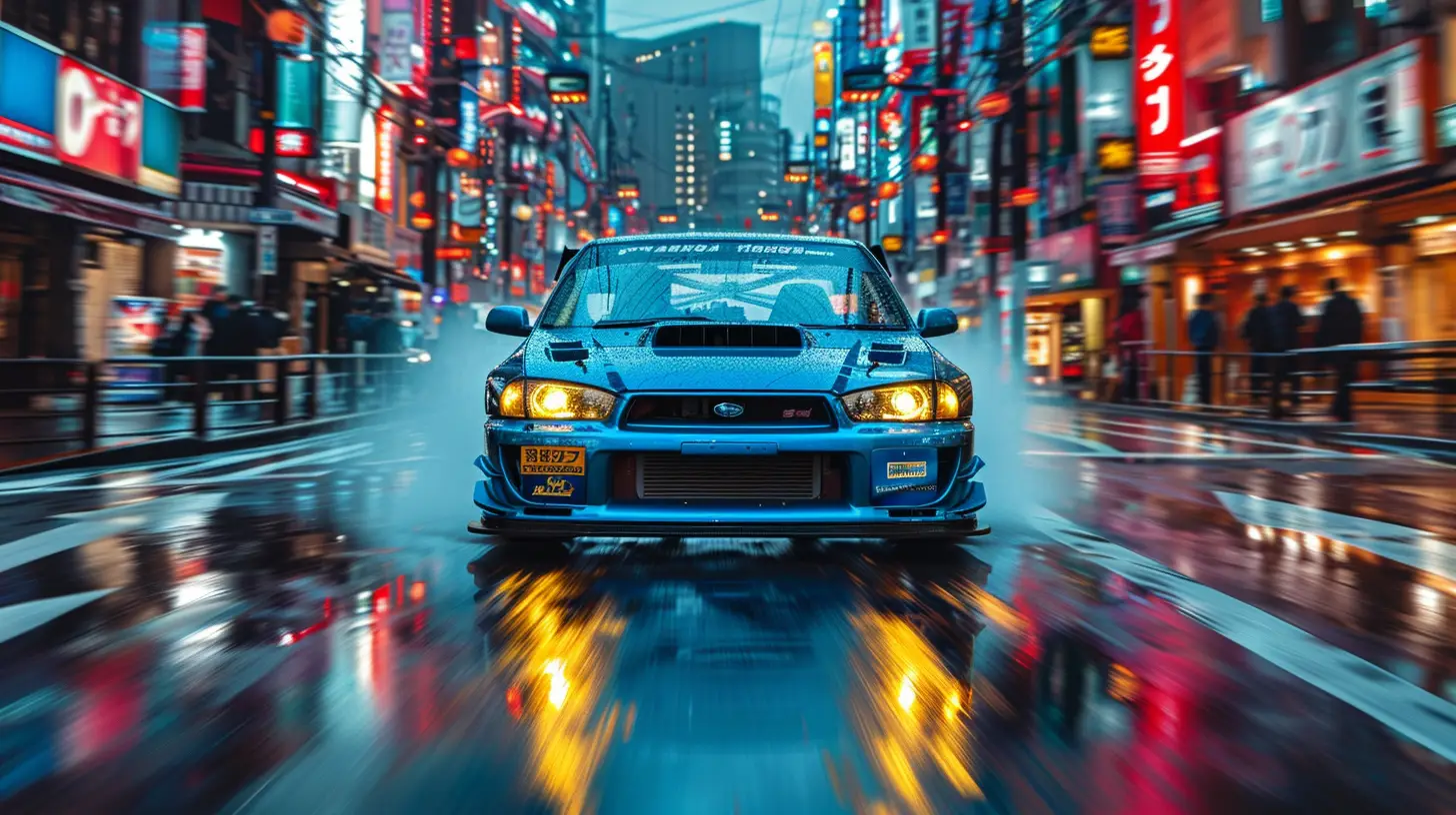 Subaru ⁣Impreza WRX with 1992