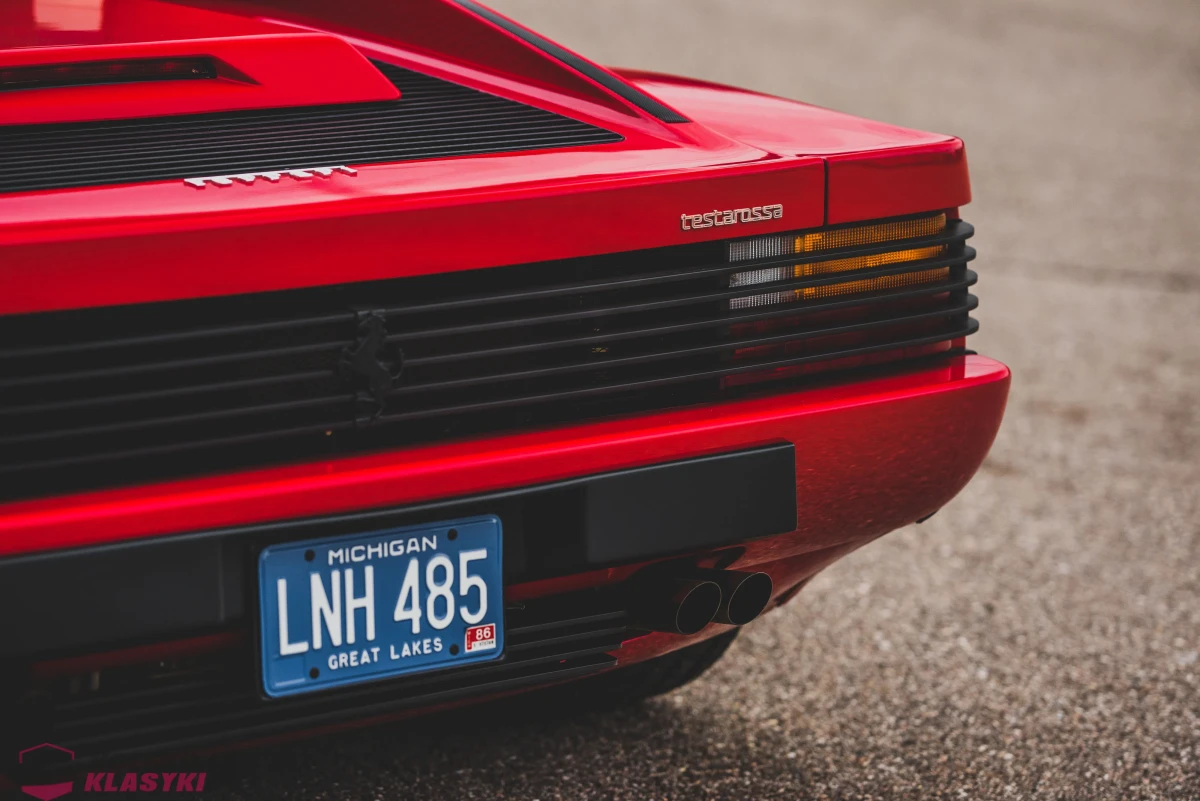 Ferrari Testarossa z 1986 roku - licytacja