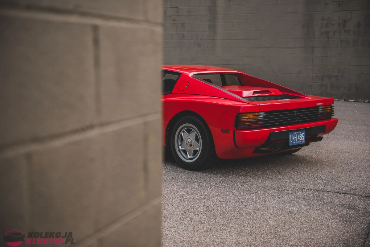 Ferrari Testarossa z 1986 roku - licytacja