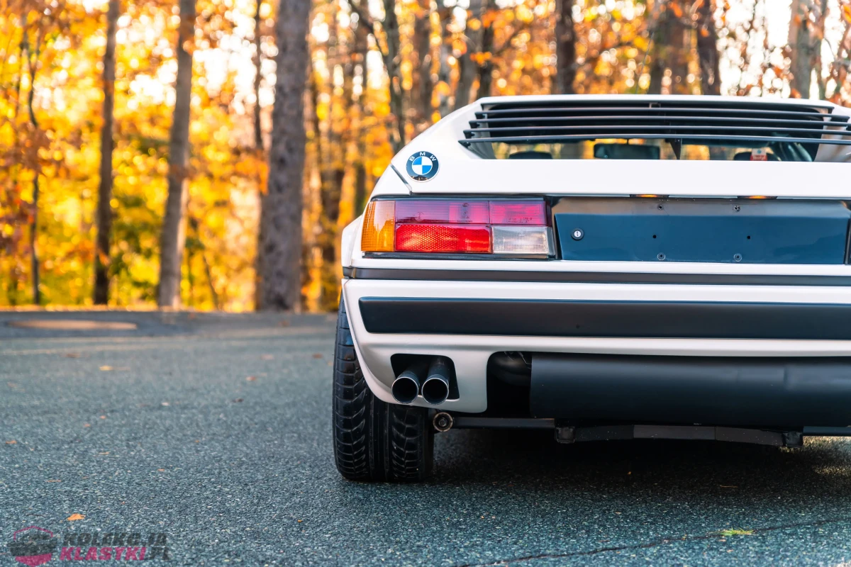 BMW M1 z 1980 roku - licytacja