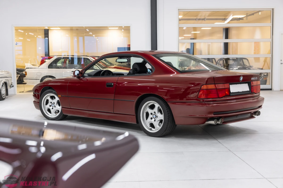 BMW 850 CSi z 1995 roku - licytacja
