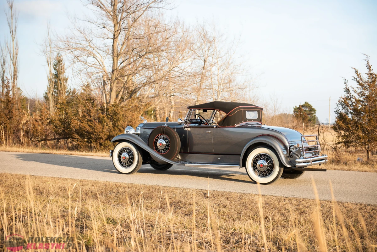 Packard 840 DeLuxe Eight Roadster z 1931 roku - USA