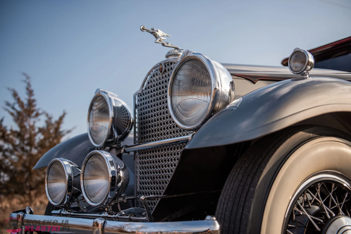 Packard 840 DeLuxe Eight Roadster z 1931 roku - USA