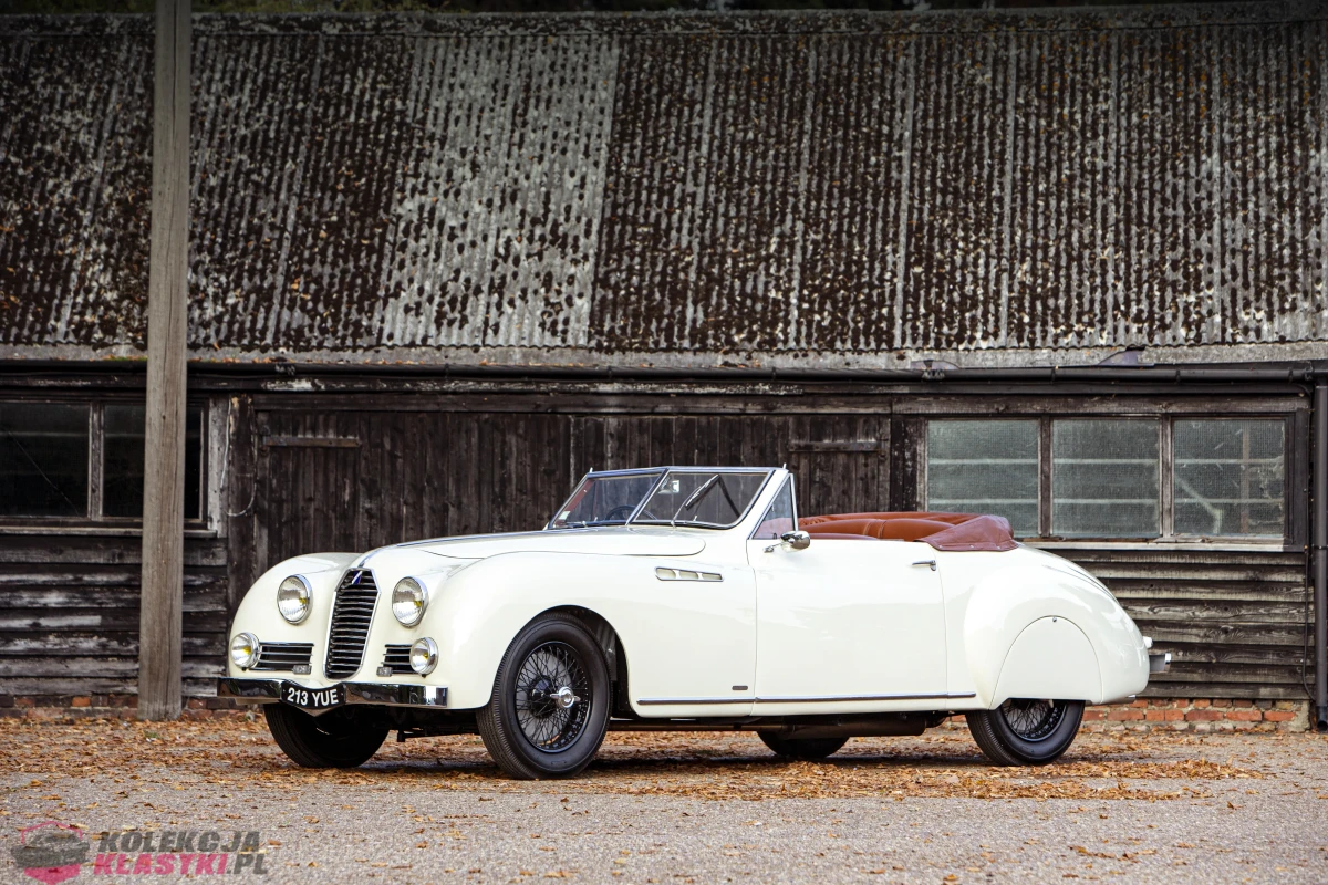 Talbot-Lago T26 Record Cabriolet by Antem z 1950 roku - Weilka Brytania