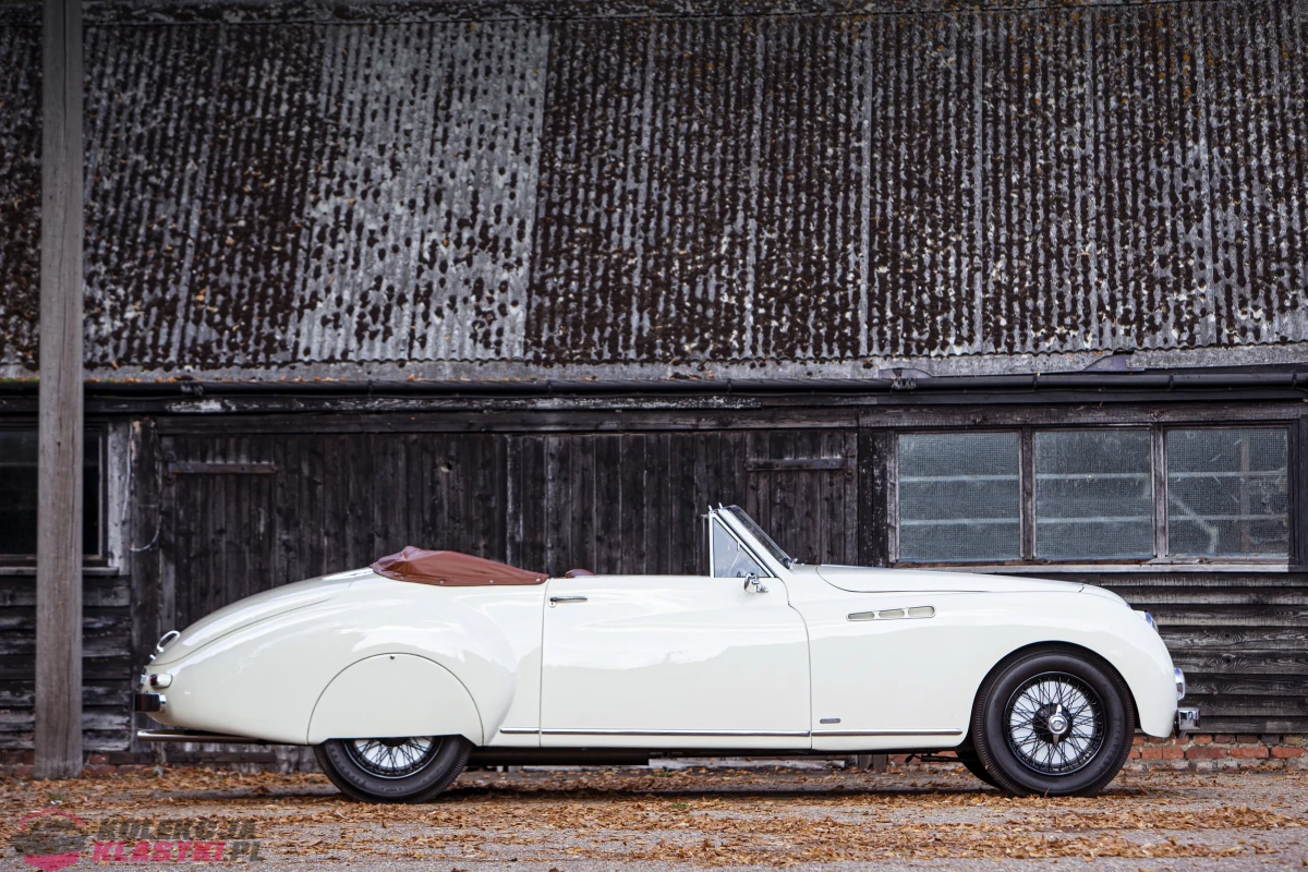 Talbot-Lago T26 Record Cabriolet by Antem z 1950 roku - Weilka Brytania