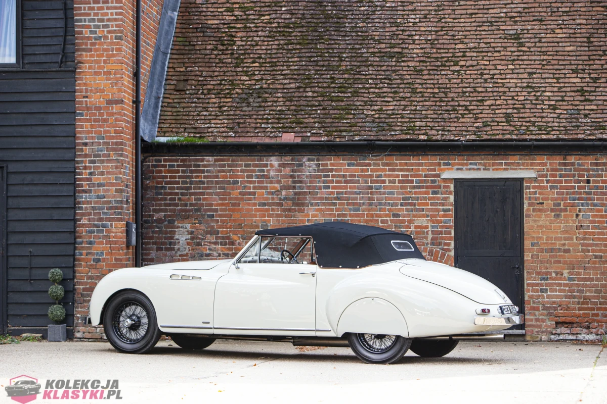 Talbot-Lago T26 Record Cabriolet by Antem z 1950 roku - Weilka Brytania