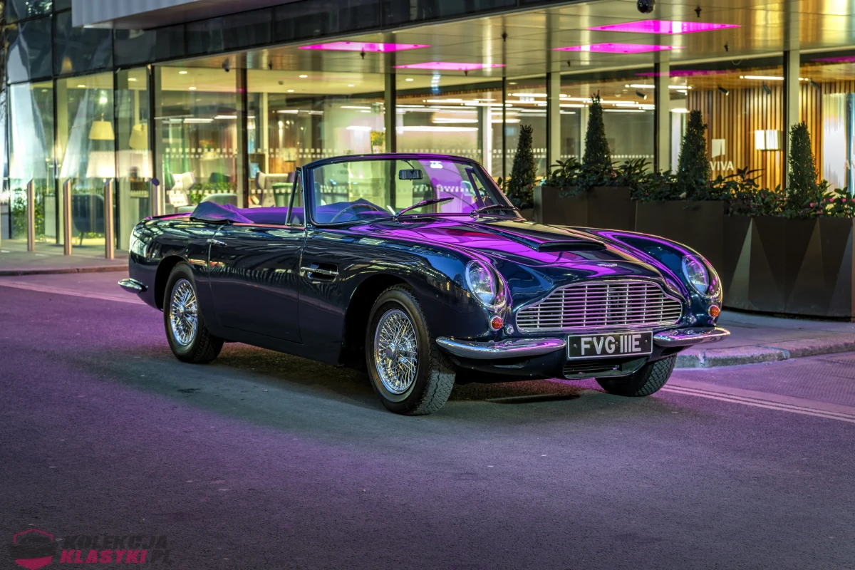 Aston Martin DB6 Vantage Volante z 1967 roku - Wielka Brytania