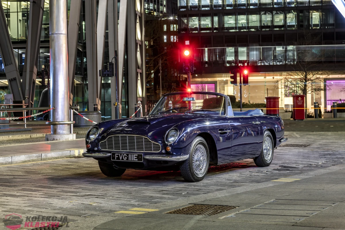 Aston Martin DB6 Vantage Volante z 1967 roku - Wielka Brytania