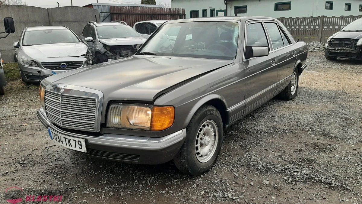 Mercedes 126 300 SE Automat, skóra