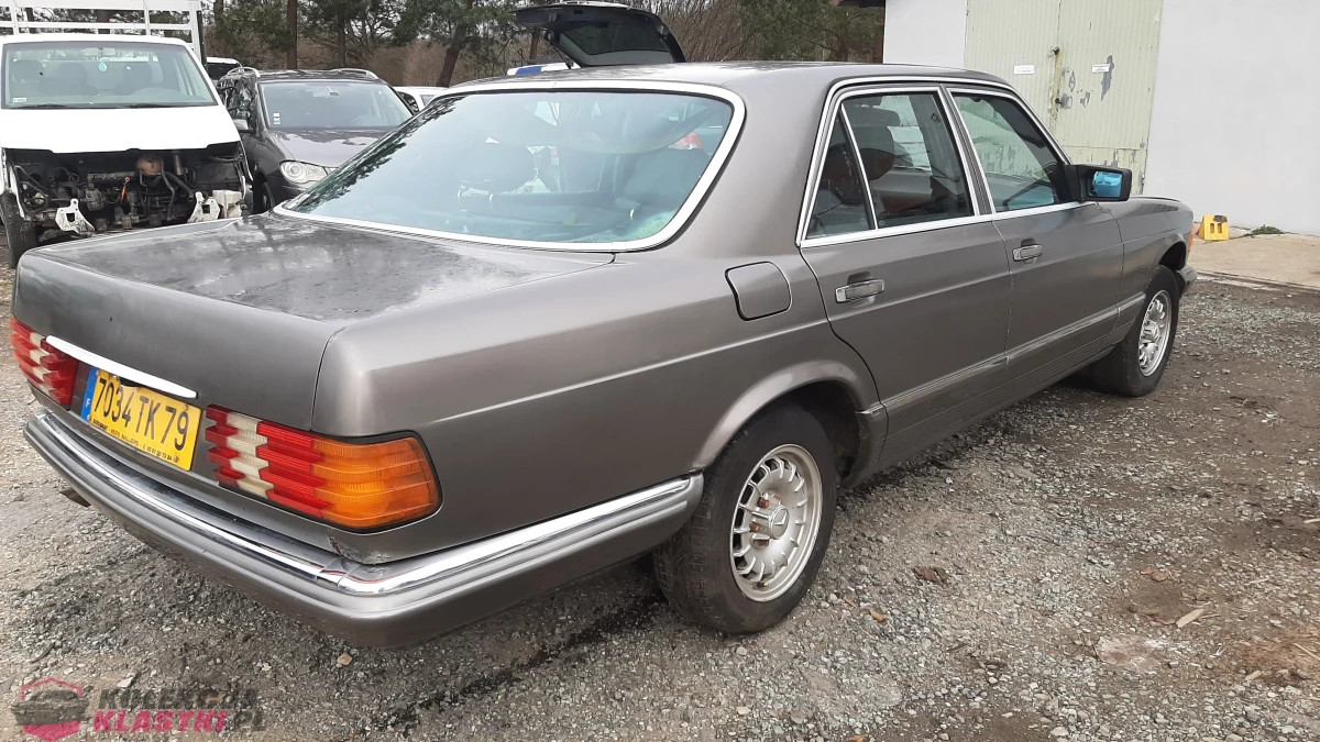 Mercedes 126 300 SE Automat, skóra
