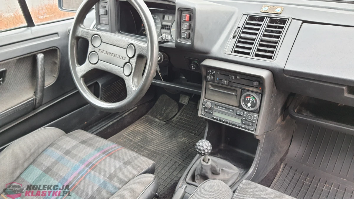 VW Scirocco GT II 1,8 z 1988 roku - Odrestaurowany 4 lata temu