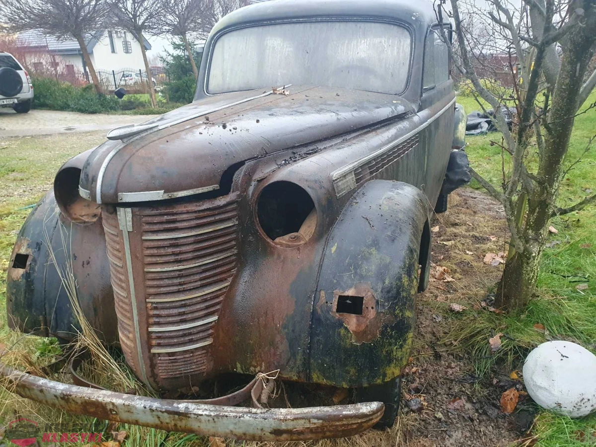 Opel Olympia, Olimpia. 1940 rok. Stare, historyczne samochody