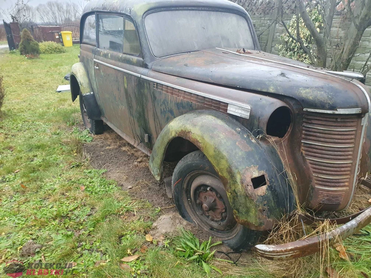 Opel Olympia, Olimpia. 1940 rok. Stare, historyczne samochody
