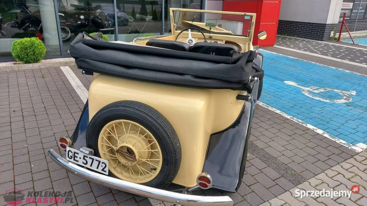 zobacz jak nowy opel roadster 1934 rok kabrio