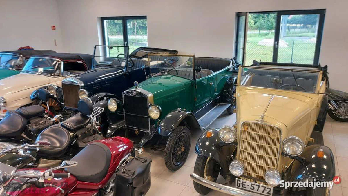 zobacz jak nowy opel roadster 1934 rok kabrio