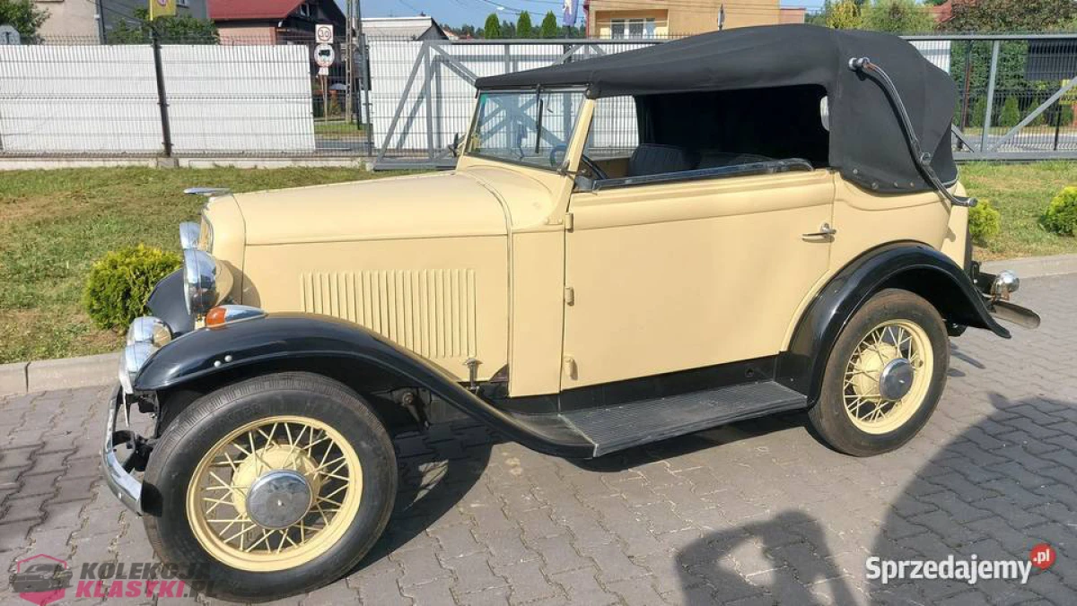 zobacz jak nowy opel roadster 1934 rok kabrio