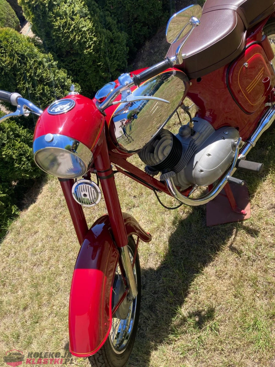Jawa po renowacji z 1960 roku.