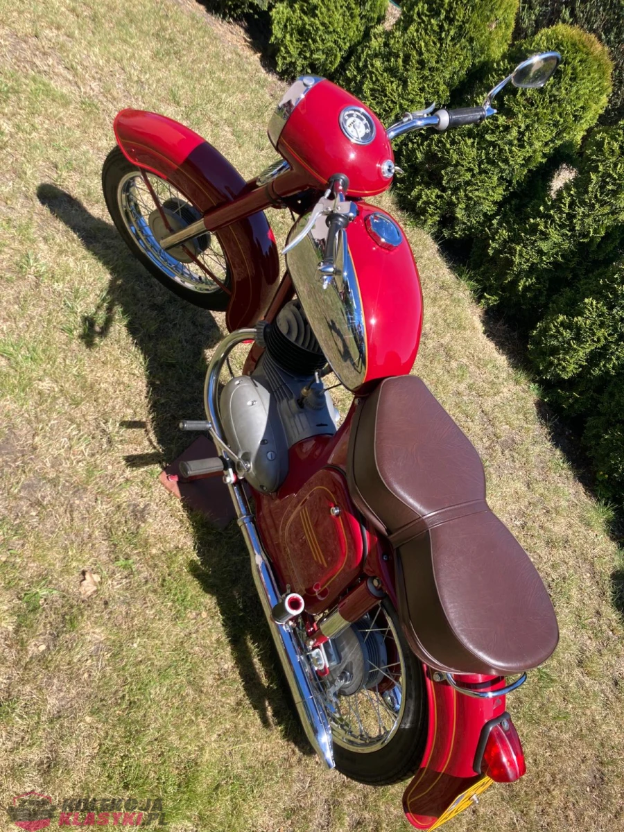 Jawa po renowacji z 1960 roku.