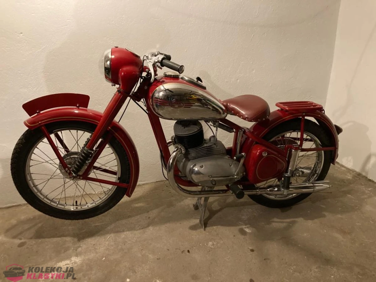 Jawa Perak 11 po renowacji 1954 rok.