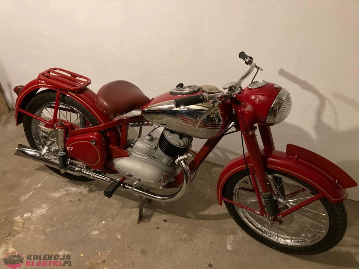 Jawa Perak 11 po renowacji 1954 rok.