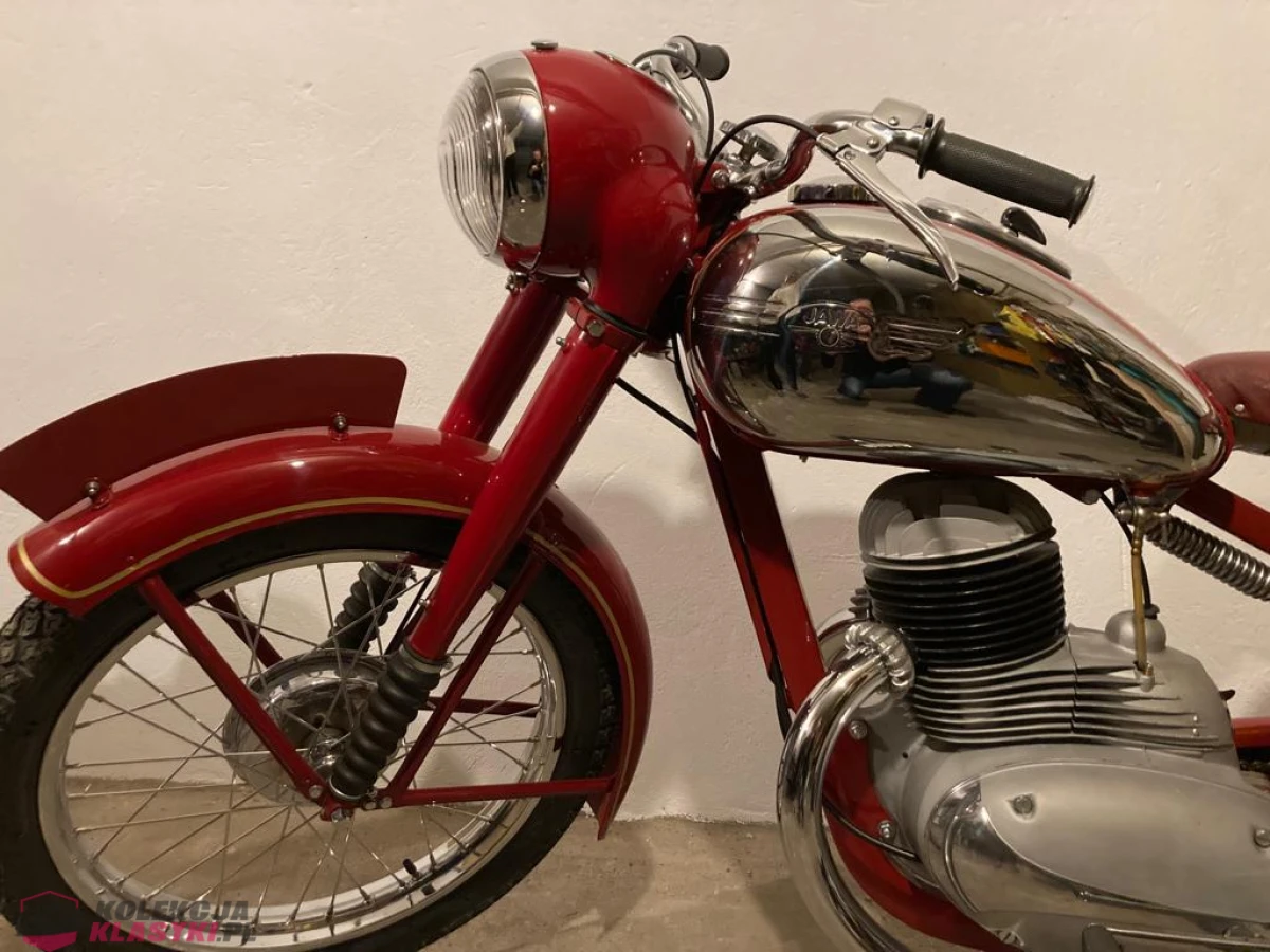 Jawa Perak typ 11 1954 rok po renowacji.