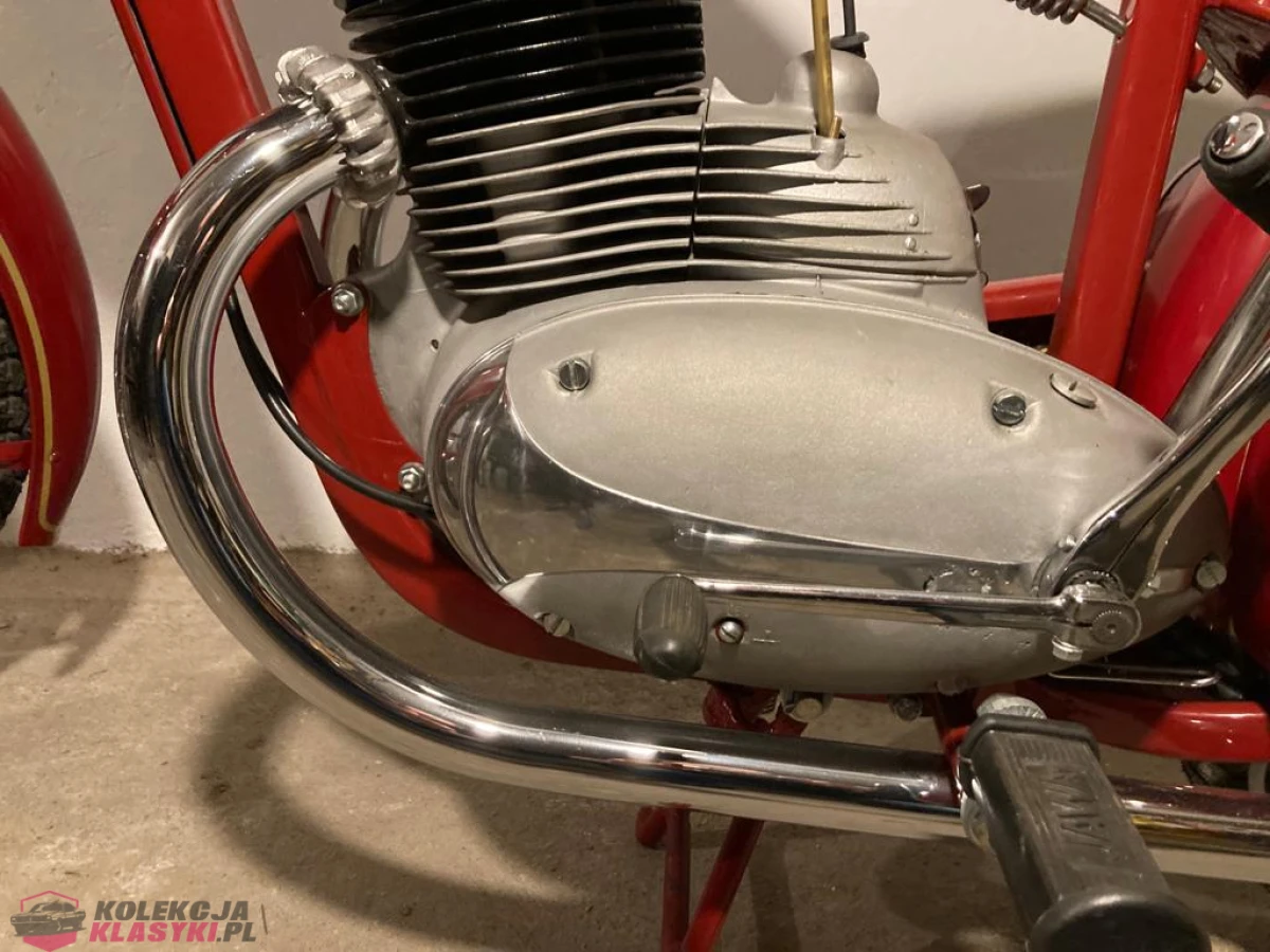 Jawa Perak typ 11 1954 rok po renowacji.