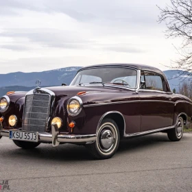  Mercedes Ponton Coupe 220 S | 1959 rok | pełna renowacja | oryginalny | zarejestrowany | silnik 2,2l moc 115KM