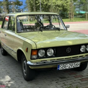 Na sprzedaż zabytkowy Fiat 125p 1,5L z 1983r w ślicznym storczykowym kolorze